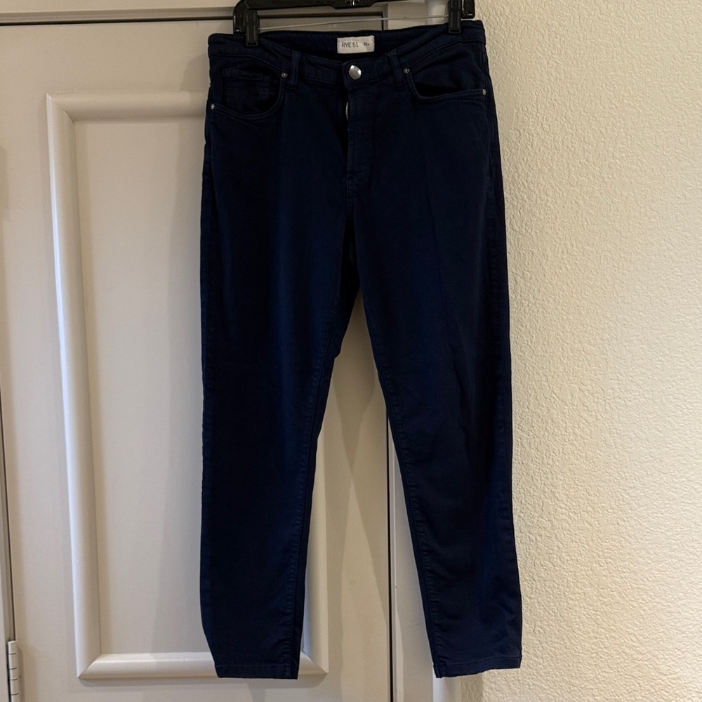 RYE51 Dark Blue Denim Jeans, Size 31